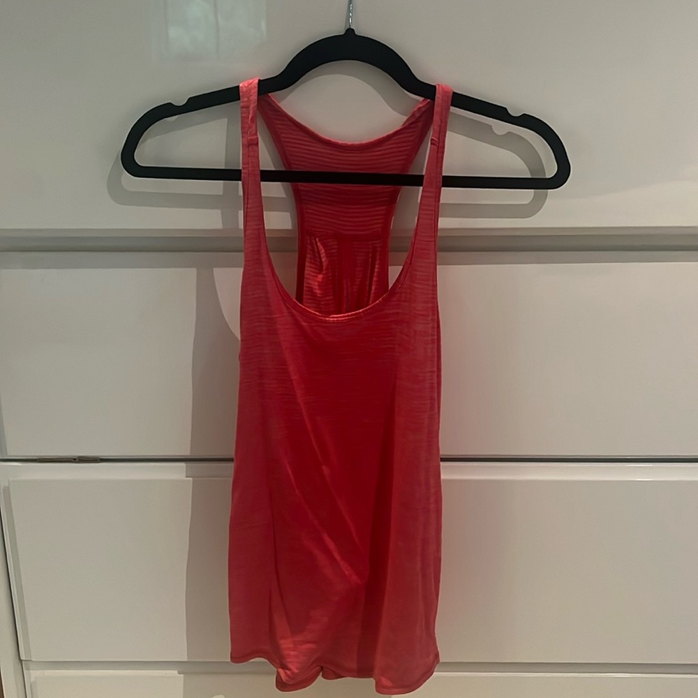 Neon pink/red iviva tank